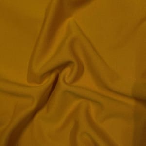 Mustard Color Woolen Plain Fabric