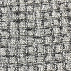 Grey Color Tweed Fabric