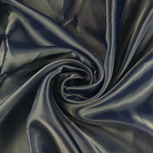 Dark Blue Color Organza Fabric