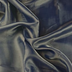 Dark Blue Color Organza Fabric