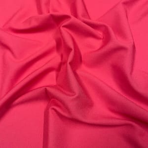 Carrot Red Color Moss Crepe Fabric (N130)