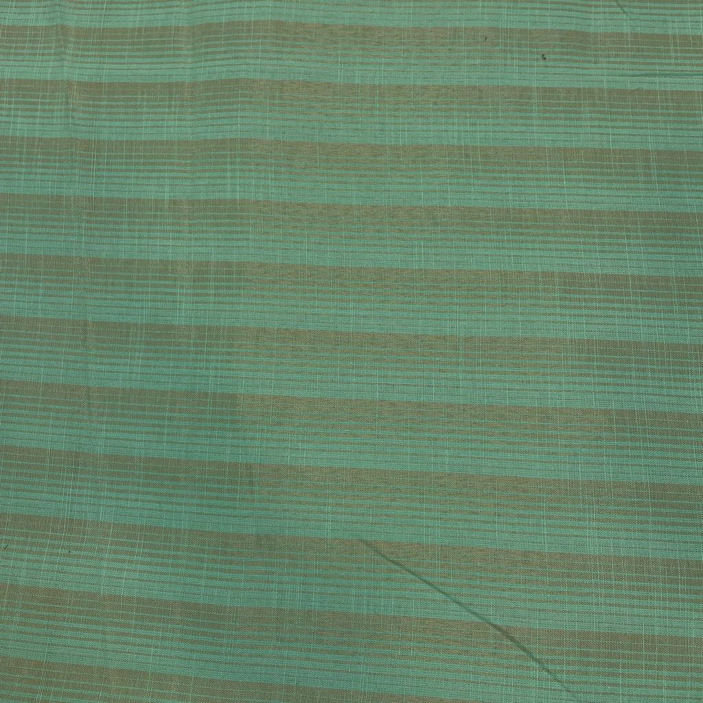 Green Color Yarn Dyed Cotton Fabric