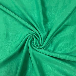 Sea Green Color Flat Chiffon Fabric (N104)