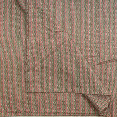 Peach Color Cotton Flex Printed Fabric (1.30Meter Piece)