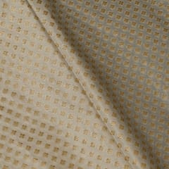 Dyeable Katan Silk Jacquard Fabric