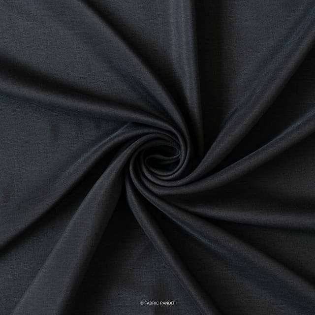 Black Color Viscose Muslin fabric