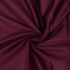 Wine Color Zara Cotton Silk Fabric