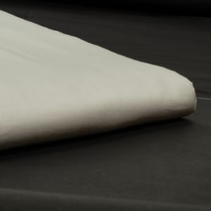 White Dyeable Cotton Viscose Linen Fabric