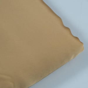 Fawn Color Georgette Satin fabric