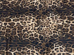 Chiffon Brown Leopard Print