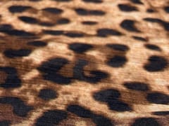 Chiffon Brown Leopard Print