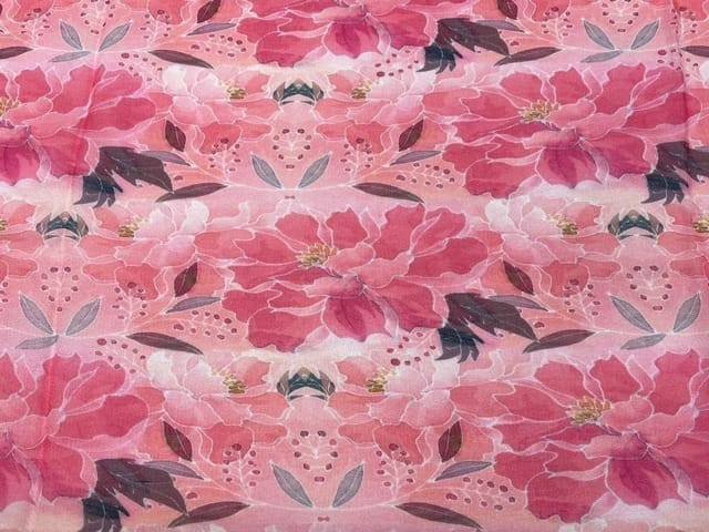 Georgette Pink Floral