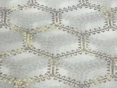 Dyeable Embroidered Georgette White Geometric 4
