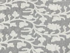 Dyeable Pure Chanderi Self White Floral