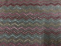 Embroidered Georgette Beige Multicolor Chevron