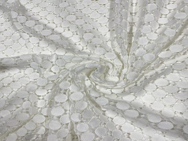 White Circle Crotia Net 56
