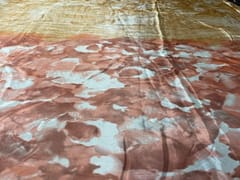 Peach Imported Silk Print 56