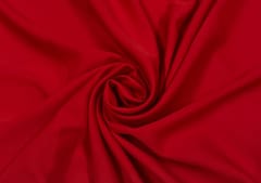 Dark Red Banana Crepe Fabric