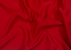 Dark Red Banana Crepe Fabric