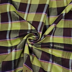 Multi Color 100 Gm Raw Silk Fabric