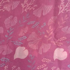 Multi Color Shimmer Georgette Printed Fabric