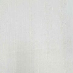 Off White Shade Embroidered Cotton Heavy Hakoba Fabric