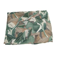 Green Abstract Printed Georgette Fabric