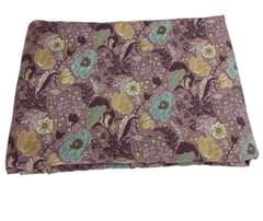 Multicolor Shade Florals  Muslin Printed Fabric