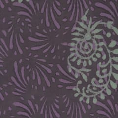 Multicolor Paisely Dabu Printed Cotton Fabric