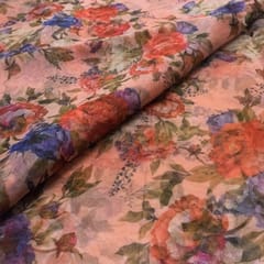 Poly Organza Print(1.7 mtr cut piece)