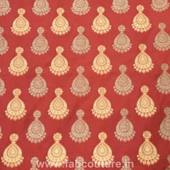 Brocade Jhumka fabric (1.80Meter Piece)