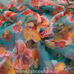 Organza Printed Fabric