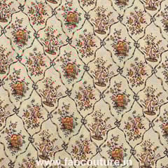 Mysoor Silk Digital Printed Fabric