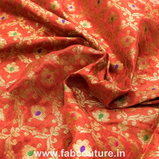 Brocade Meena Antique Zari (2.8 mtr Piece )