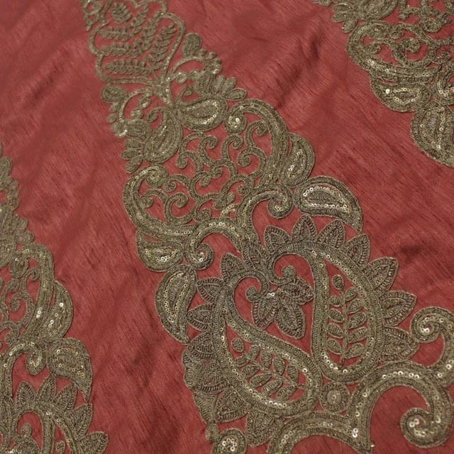 Poly Dupion Embroidered Kali