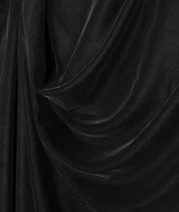 Black Micro Velvet fabric