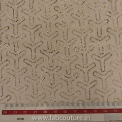 Net Embroidered Fabric 2.5mtr Piece