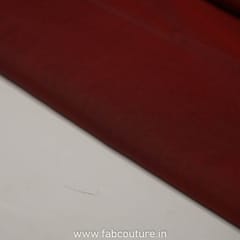 Maroon Colour Pure Silk fabric