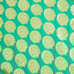 Brocade Marigold fabric