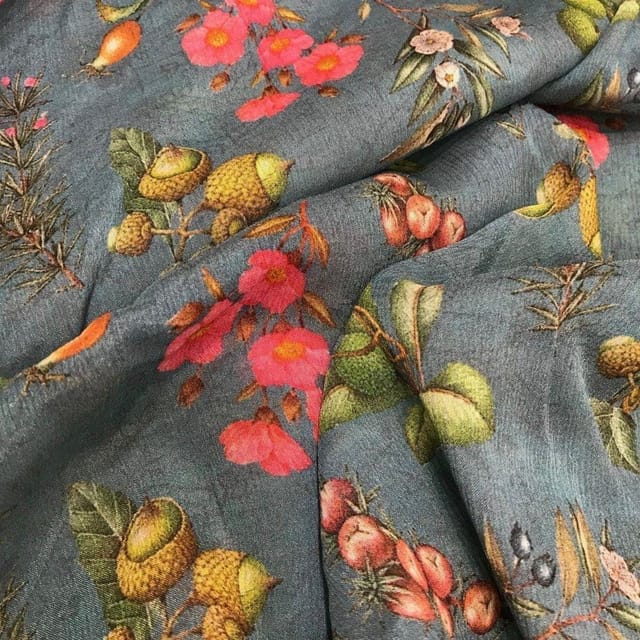 Chinon Chifffon Printed Fabric