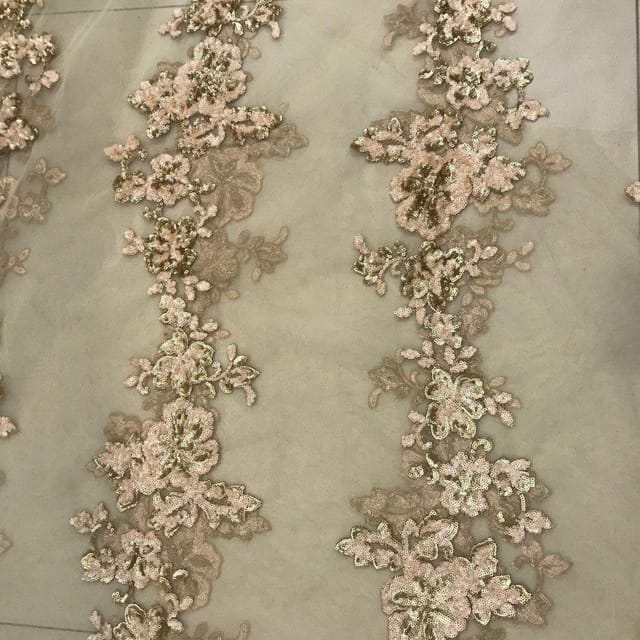 Net Embroidery(1mtr Cut Piece)