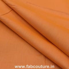 Peach Colour Chambray fabric