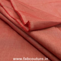 Red Colour Chambrey fabric