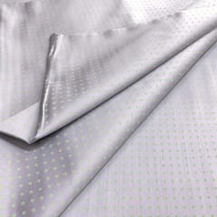 Green on Grey Glace Cotton Print 5Mtr Set