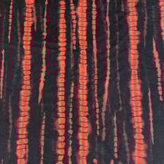 Black Tabby Silk Digital Printed Fabric