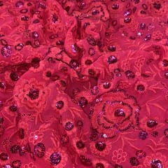 Rani Colour Georgette Embroidery (80Cm Piece)