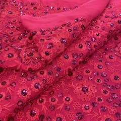 Rani Colour Georgette Embroidery (80Cm Piece)