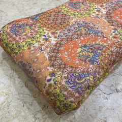 Multicolor Pahmina Printed Fabrics