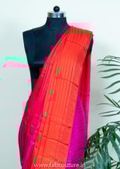 Ombre Colour Satin Saree
