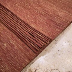 Rust Colour Heavy Khadi Cotton fabric
